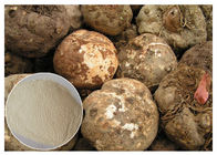 อาหาร Ingrediens Konjac glucomanan ผงที่ละลายน้ำได้ง่าย Organic Konjac Root Extract Gum